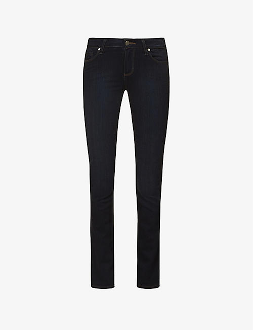 PAIGE: Skyline skinny mid-rise jeans