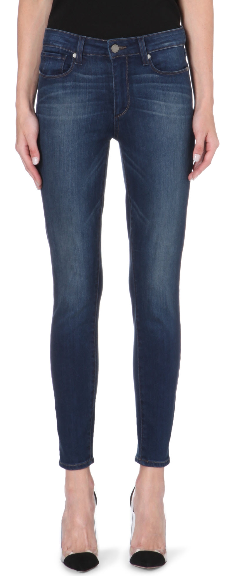 PAIGE DENIM   Hoxton skinny high rise jeans