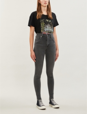 levi's mile high rise skinny jeans