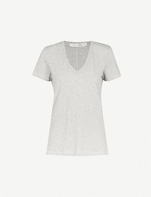 RAG & BONE: V-neck cotton-jersey t-shirt
