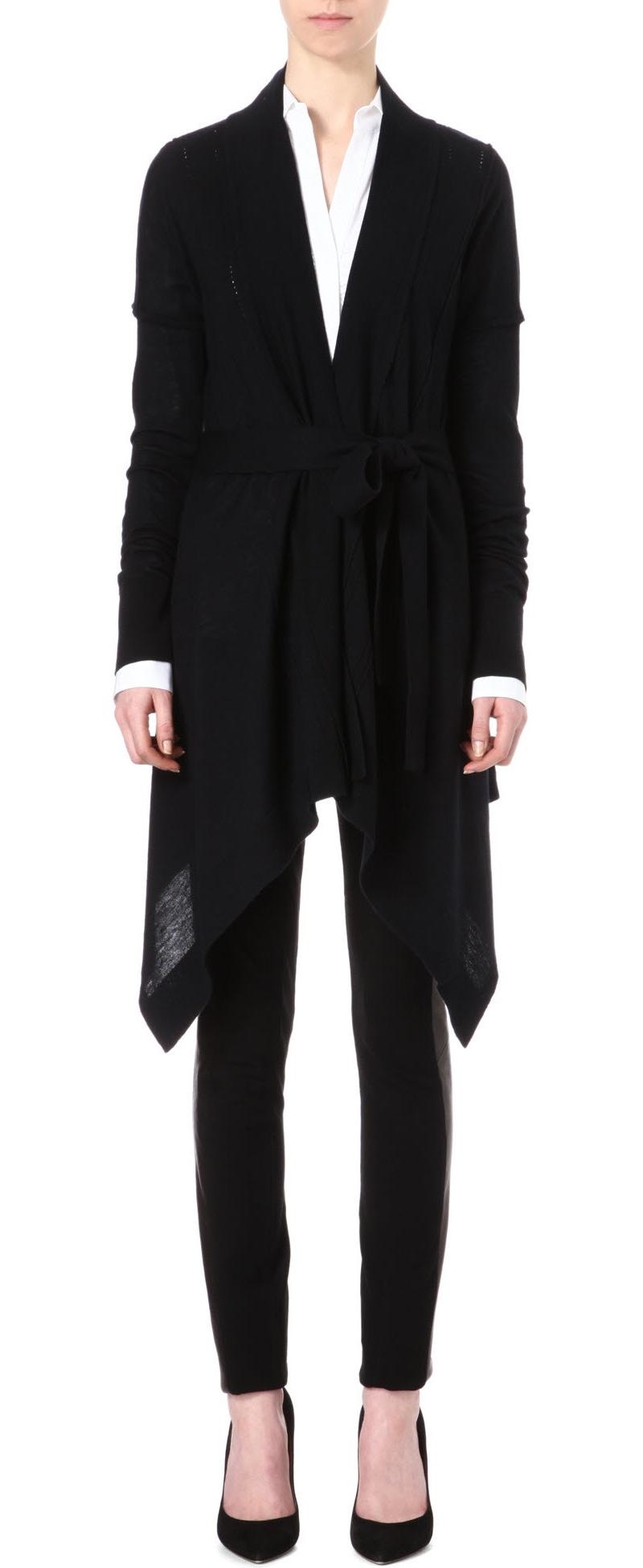 DIANE VON FURSTENBERG   Mary Kate long wrap around cardigan