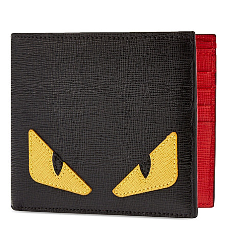 FENDI - Monster leather wallet | Selfridges.com