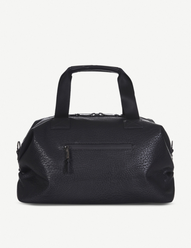RAF mini faux-leather holdall
