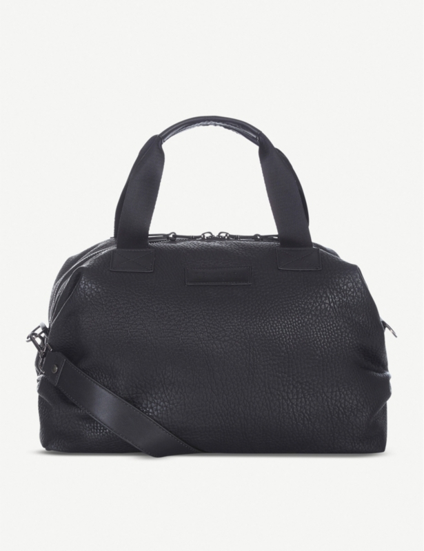 RAF mini faux-leather holdall