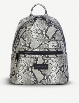 tiba and marl snake backpack