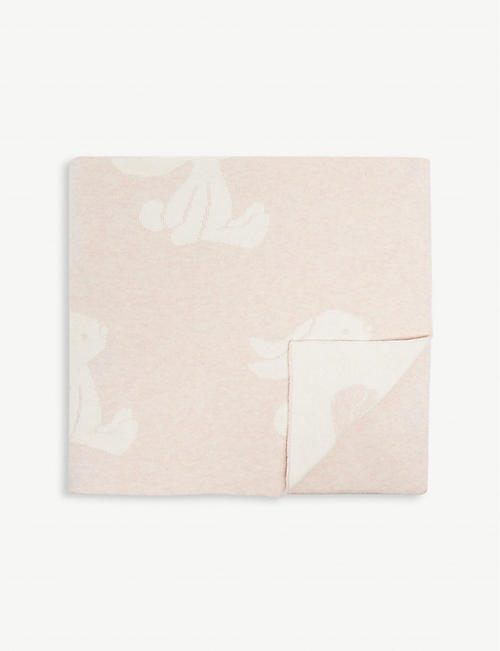 JELLYCAT: Bashful Bunny cotton blanket