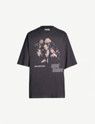 balenciaga band tee