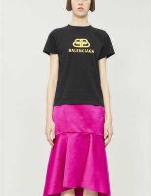 balenciaga t shirt selfridges