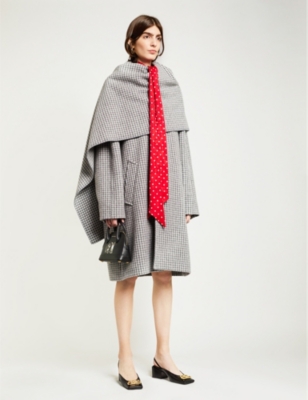 balenciaga scarf selfridges