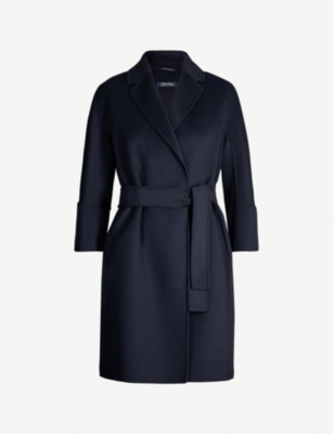 S MAX MARA: Arona single-breasted wool coat