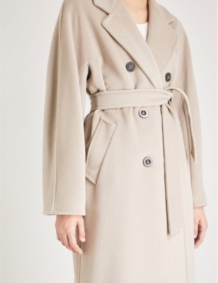 MAX MARA Madame double-breasted wool and cashmere-blend coat