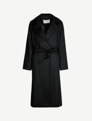 MAX MARA: Manuela camel hair wrap coat