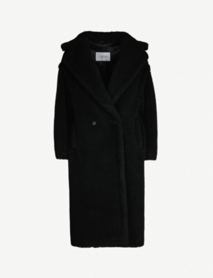 MAX MARA Teddy camel-blend coat