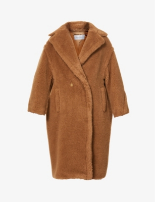 next camel teddy coat