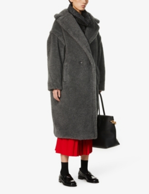 MAX MARA Teddy camel-blend coat