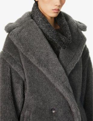 MAX MARA Teddy camel-blend coat