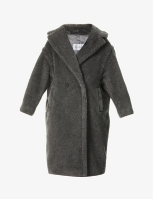 MAX MARA Teddy camel-blend coat