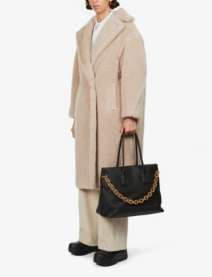 MAX MARA Teddy camel-blend coat