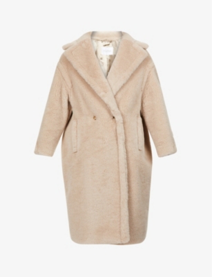 MAX MARA: Teddy alpaca wool-blend coat