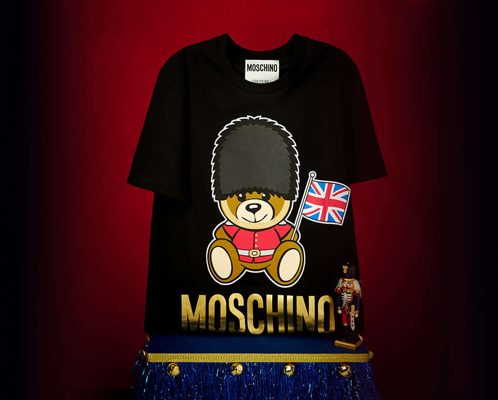 A Moschino London bear T-shirt