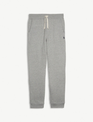 Polo Ralph Lauren Kids' Cotton-fleece Jogging Bottoms 2-14 Years In Dark Sport Heather