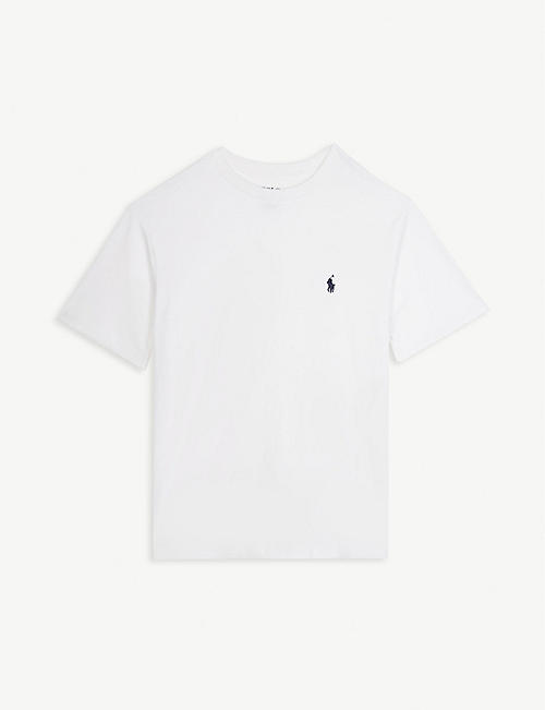 RALPH LAUREN: Logo-print cotton T-shirt 3-24 months