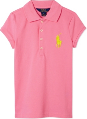 RALPH LAUREN   Big pony cotton polo shirt 2 6 years