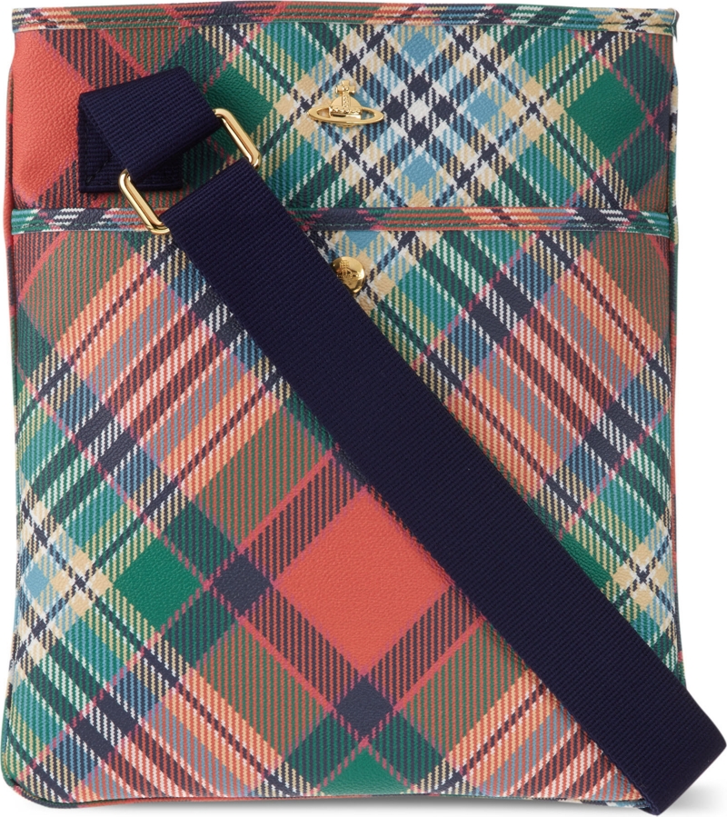 VIVIENNE WESTWOOD   Derby Tartan travel pouch