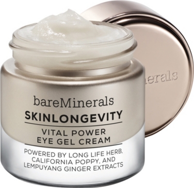 BARE MINERALS SkinLongevity®生命动力眼部凝胶乳霜15毫升