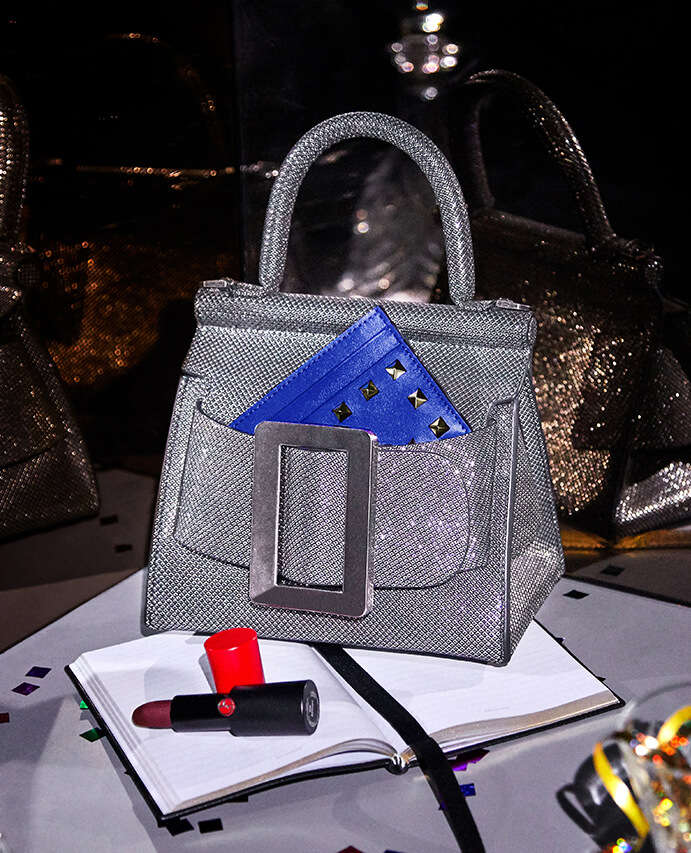 OFF-WHITE c/o virgil abloh silver bag, Luxury, Bags & Wallets on Carousell