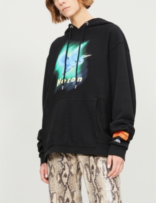 heron preston airbrush hoodie