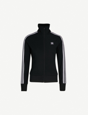 adidas originals high neck sweatshirt with trefoil logo