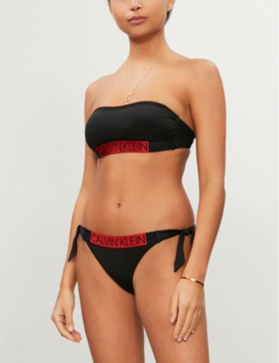 bandeau bikini top calvin klein