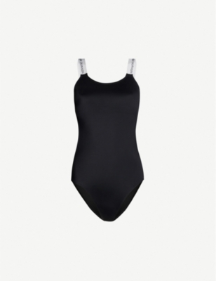 CALVIN KLEIN Scoop-neck one-piece swimsuit