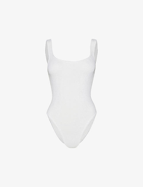 HUNZA G: Strappy swimsuit