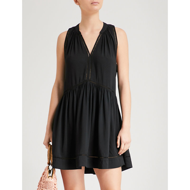 Seafolly Laddered Woven Dress In Black