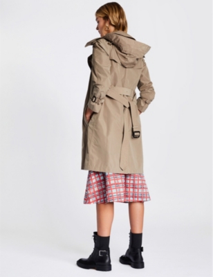 Burberry amberford cotton trench hot sale coat