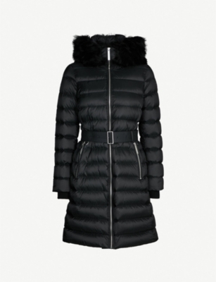 Limehouse hooded shell-down puffer coat 