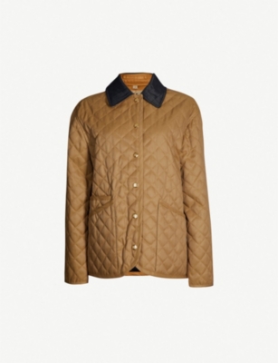 BURBERRY - Dranefeld quilted coat 