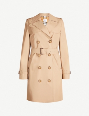 burberry cotton trench coat