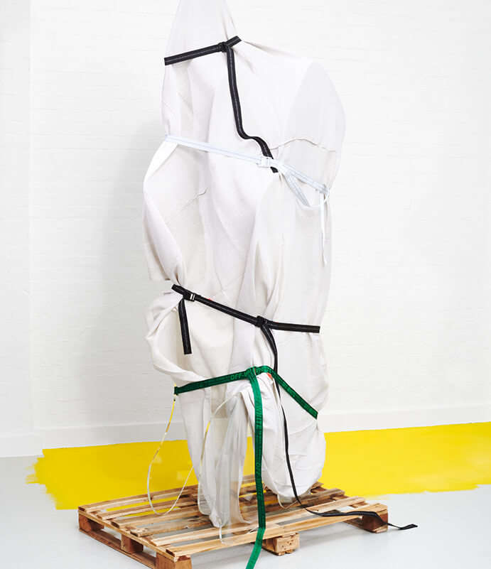 Selfridges off white belt sale