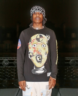 Anyone know what brand this Bandana was ?? : r/asaprocky