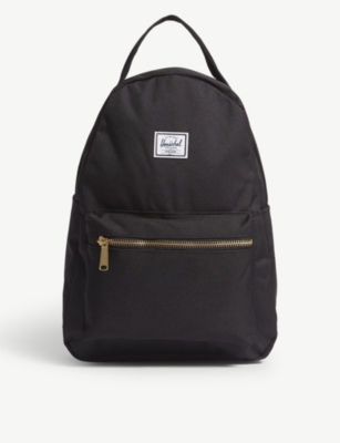 herschel supply co black backpack