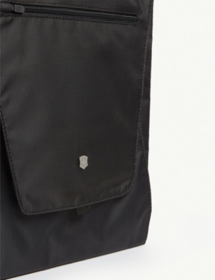 Shop Victorinox Padmaster Small Nylon Clothing Holder In Black