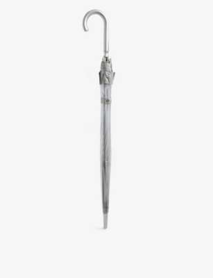 Fulton Birdcage Umbrella In Silver