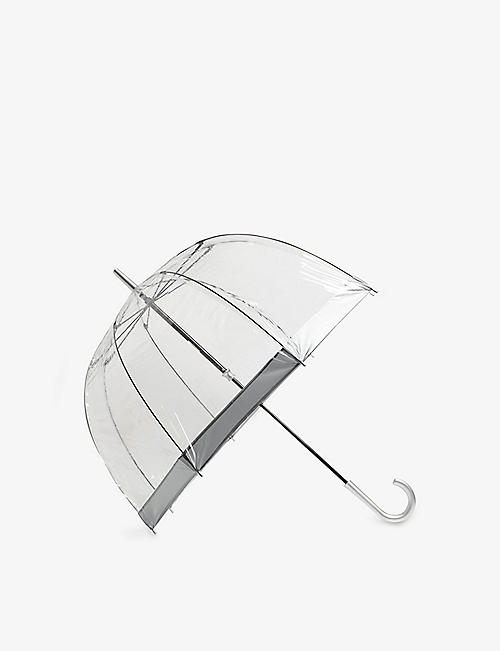 Fulton Womens Black Slim Open And Close Umbrella Womens Accessories Umbrellas 