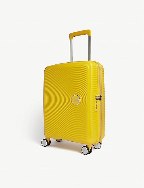 AMERICAN TOURISTER: Soundbox expandable four-wheel cabin suitcase 55cm