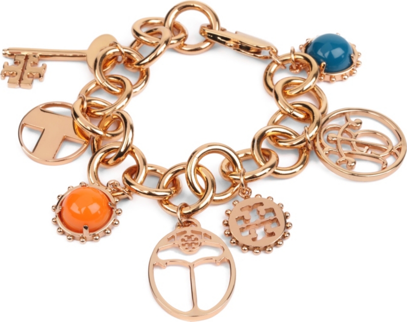 TORY BURCH   Winslow multi charm bracelet
