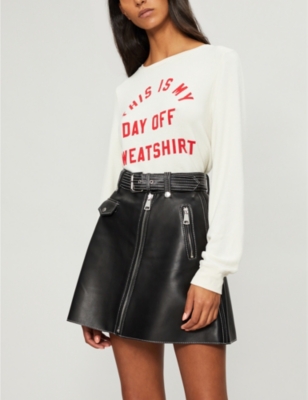 wildfox this is my day off sweatshirt