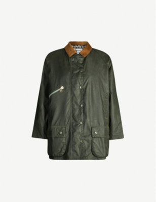 BARBOUR Barbour x Alexa Chung Edith waxedcotton jacket